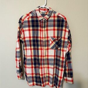Old Navy Women's Plaid Button-Down Shirt